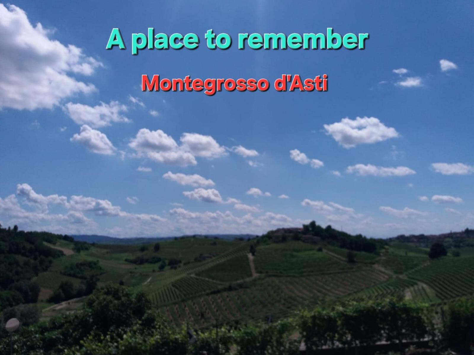 A Place To Remember Montegrosso dʼAsti Buitenkant foto